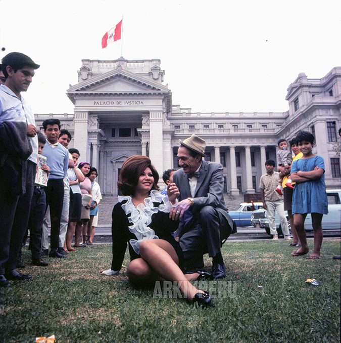 Camucha Negrete y Tres Patines en Peru año 1969